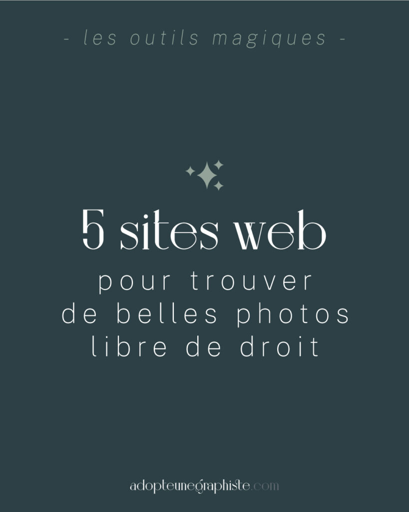 5 sites web photos gratuite libre droit