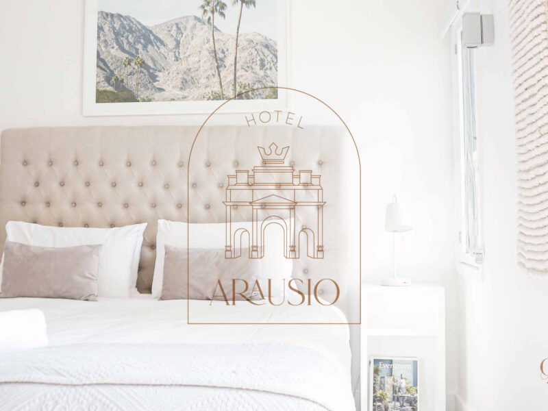 arausio4 identité visuelle hotel