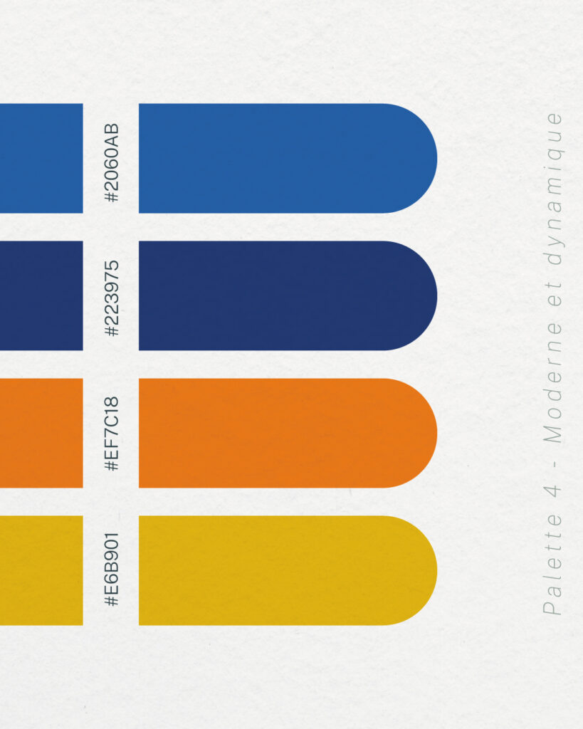 couleurs-bleu7 exemple palette couleur bleu orange