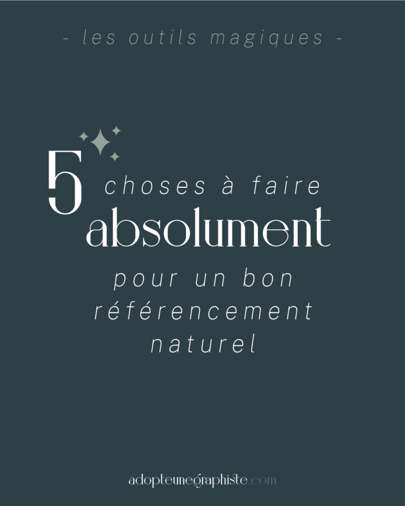 conseils referencement naturel seo