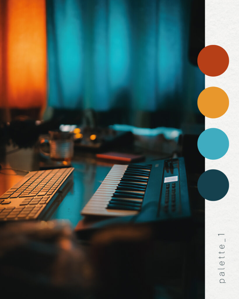 MUSIC Exemples de palettes de couleur