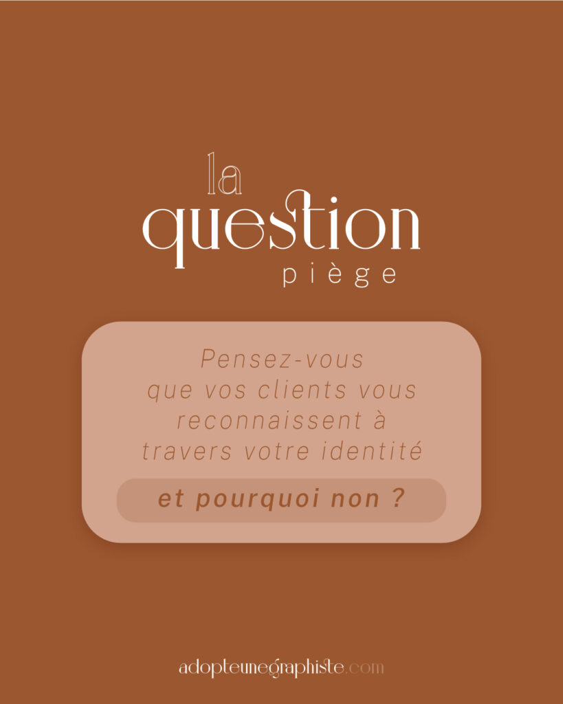 identité visuelle efficace question