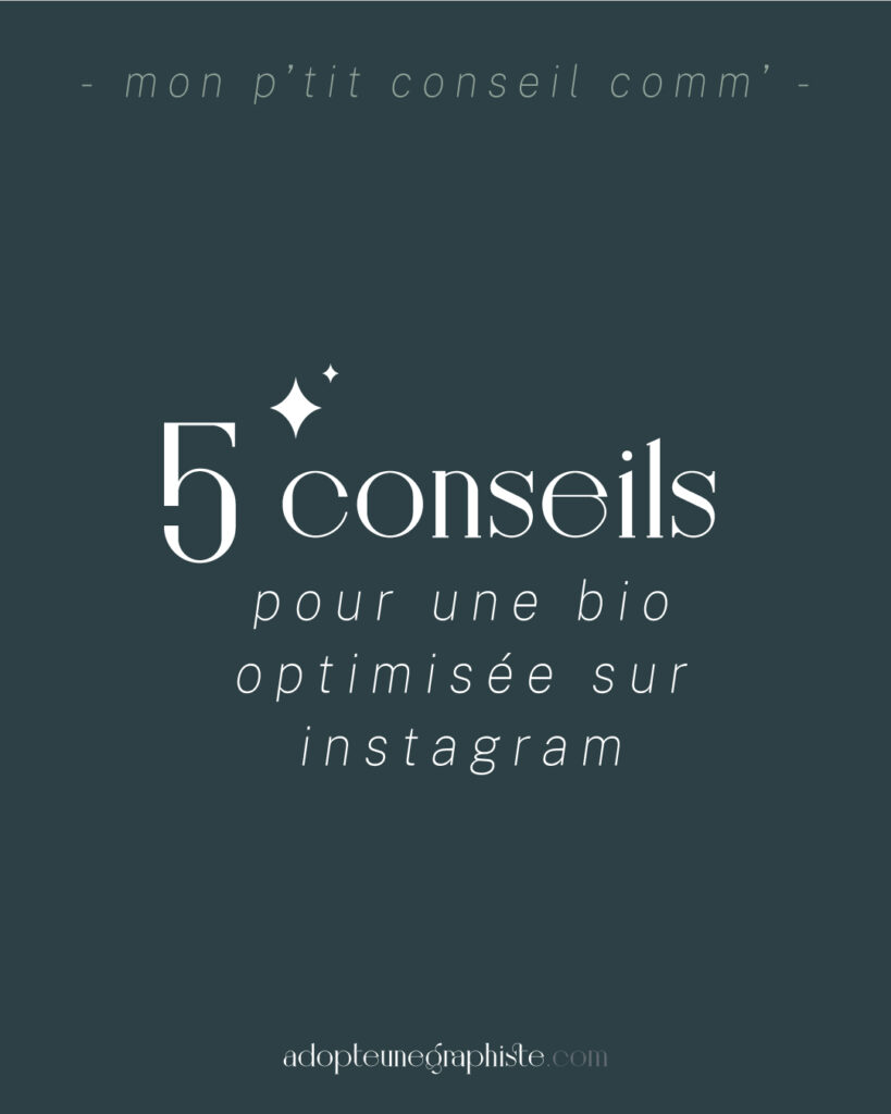 conseils bio instagram optimisée description