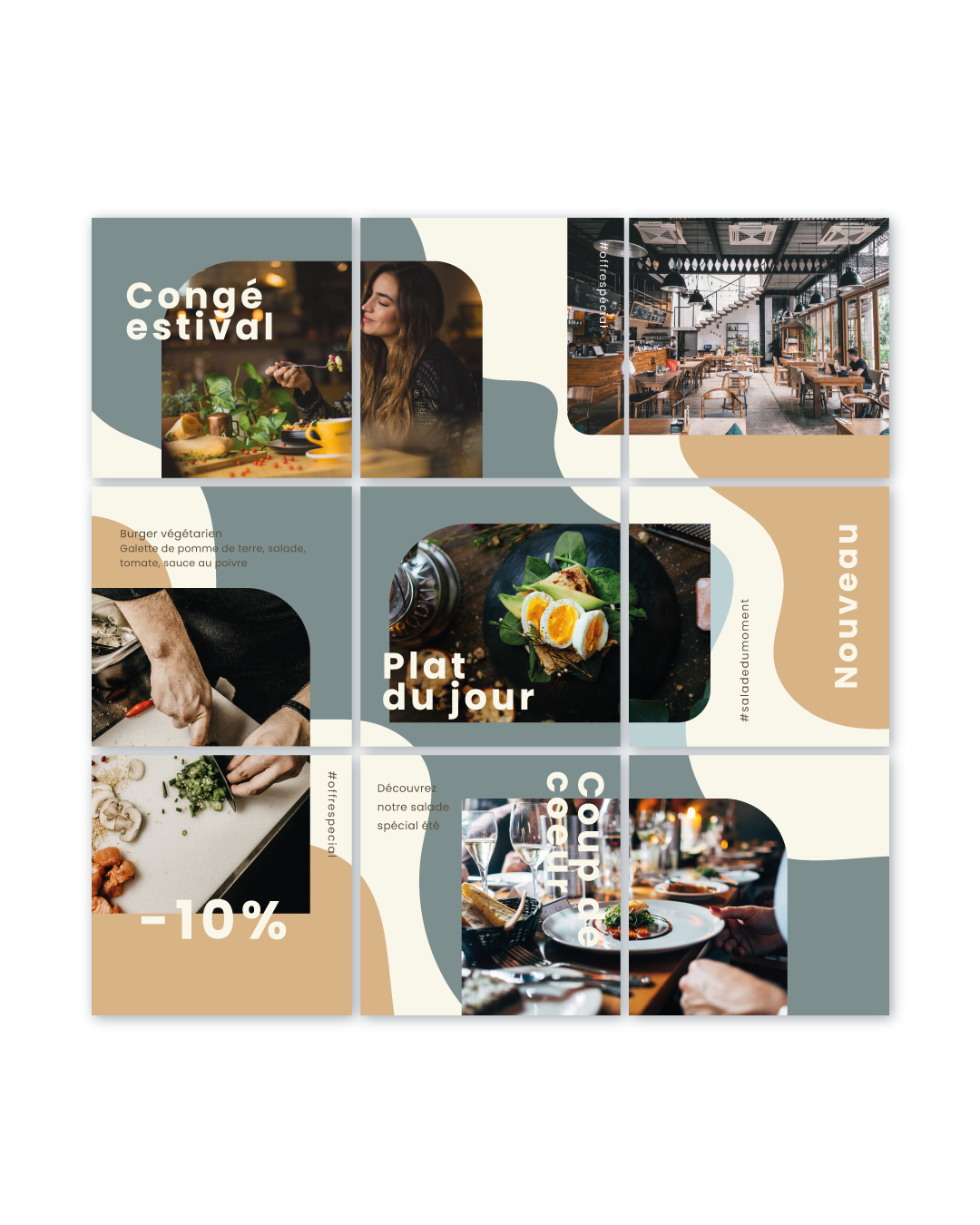  3 exemples de feed instagram originaux et modernes