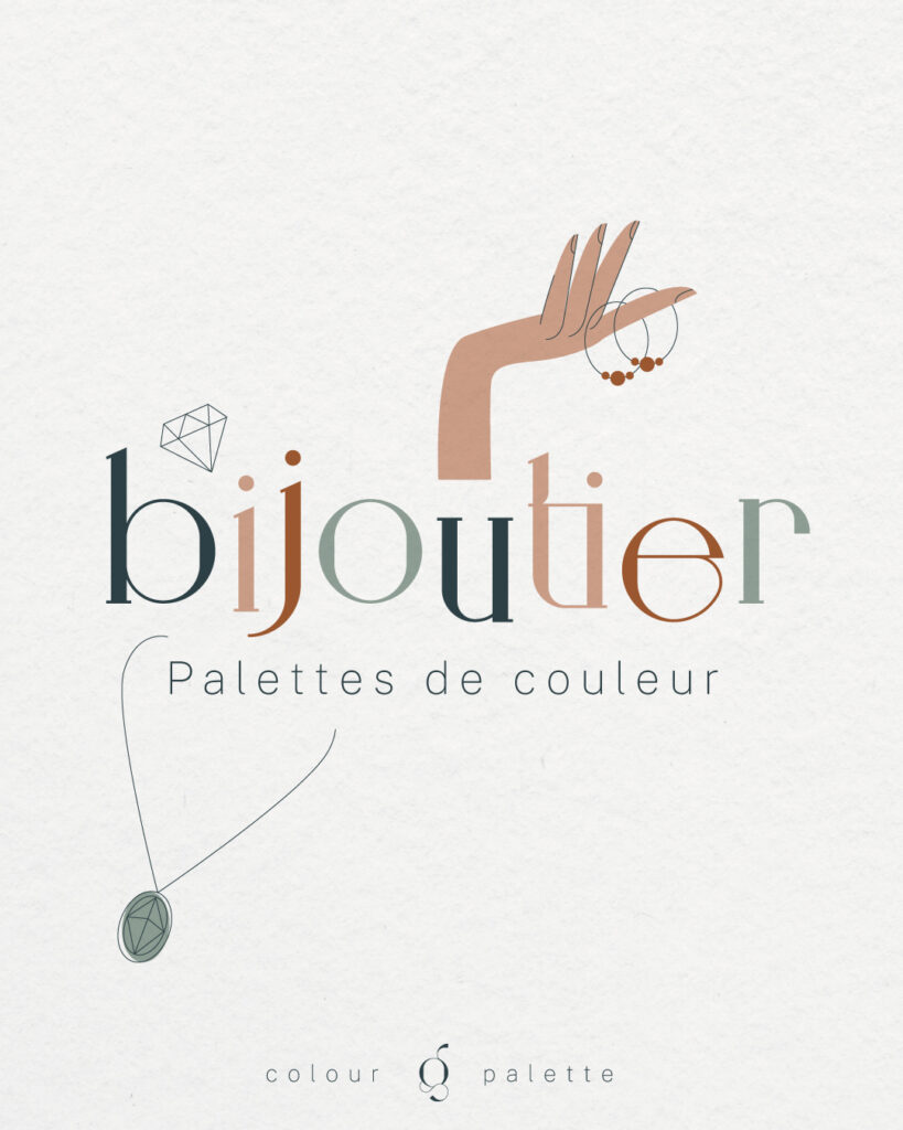palette couleur logo bijoutier