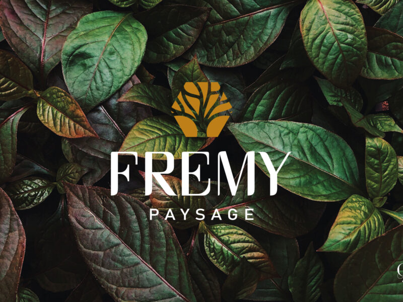 fremy5 fremy paysage identité visuelle logo paysagiste le lion d'angers pays de la loire
