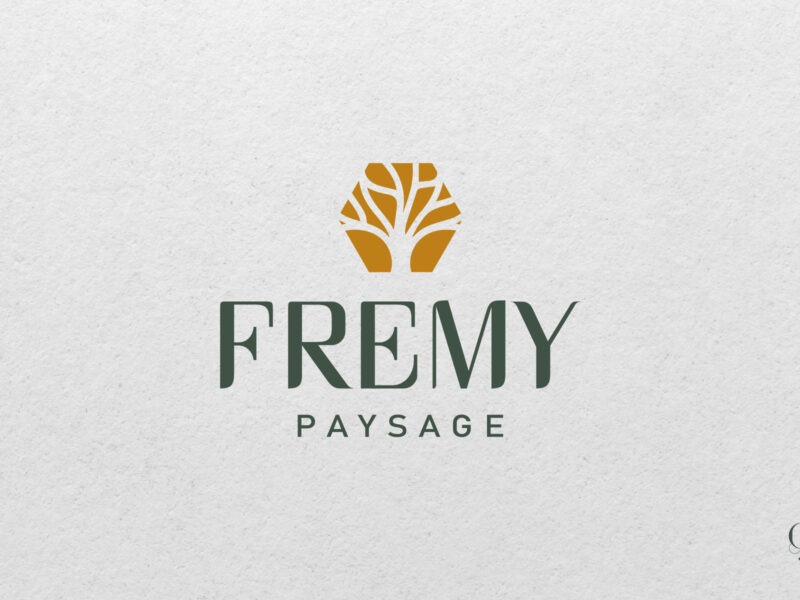 fremy6 fremy paysage identité visuelle logo paysagiste ouest france