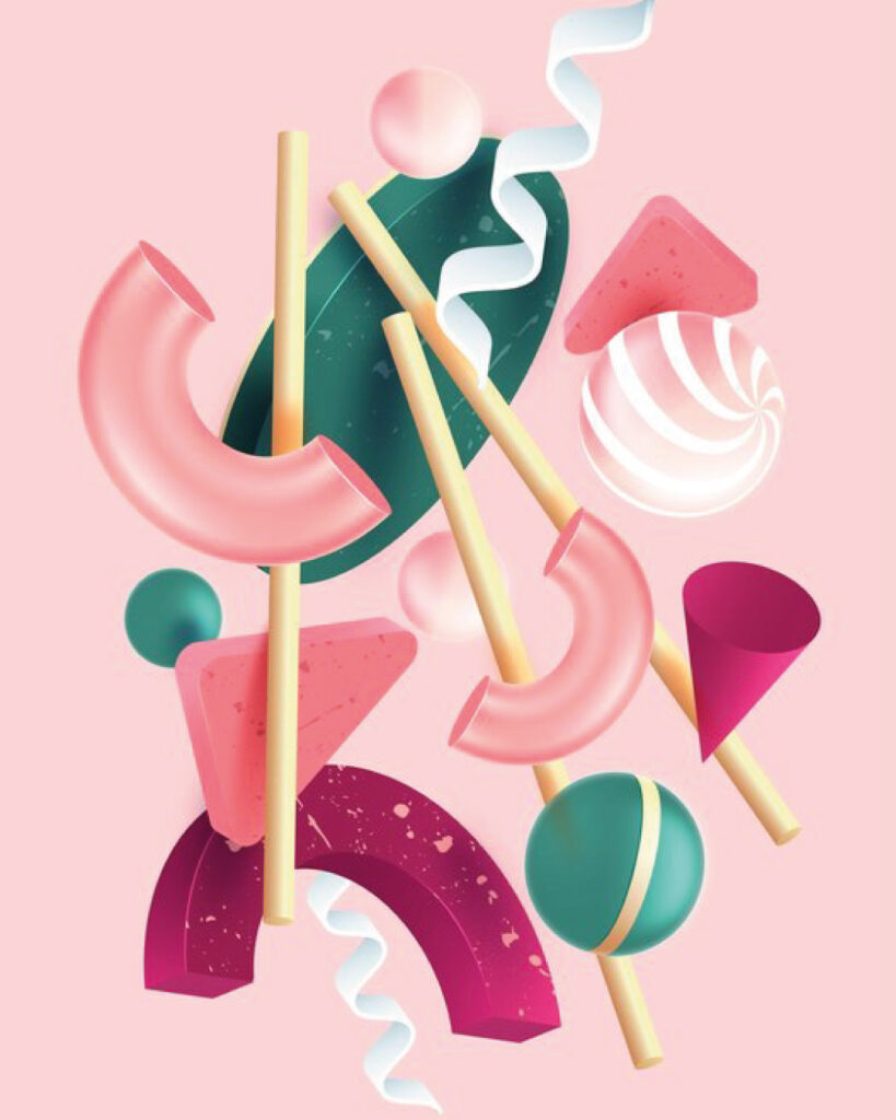 effet3D3 tendance graphique 2023 effet 3D et realite augmenté