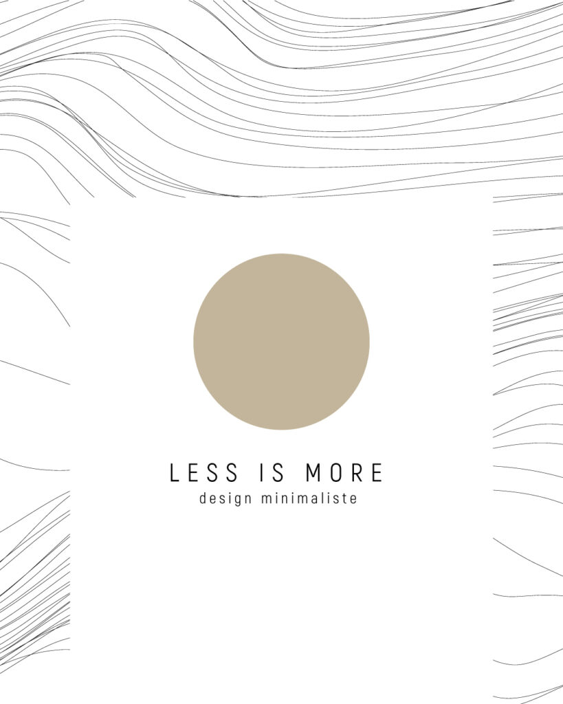 minimalisme6 tendance graphique 2023 minimalisme less is more