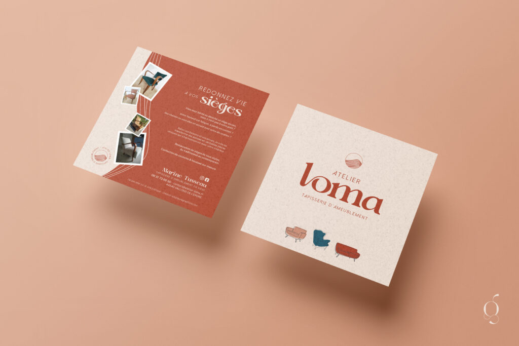 8 flyer atelier loma tapisserie d'ameublement