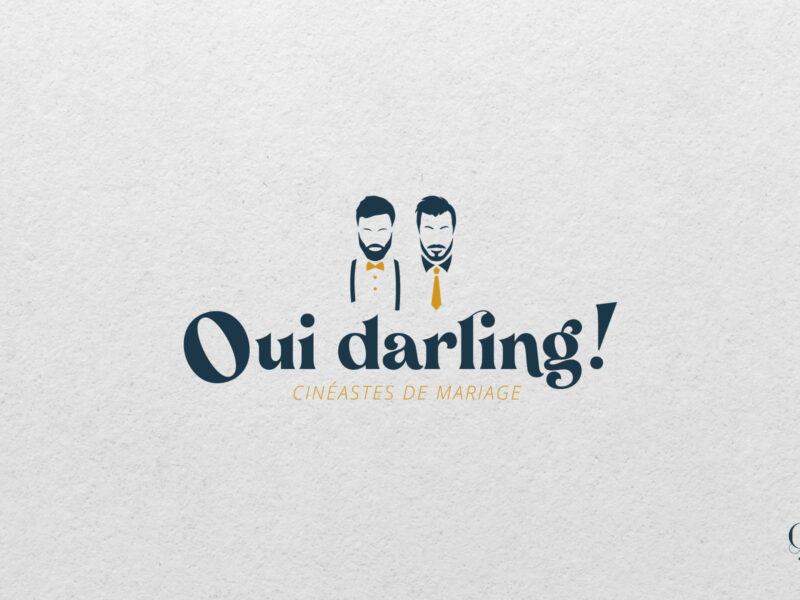 ouidarling1 logo identite visuelle oui darling videaste de mariage