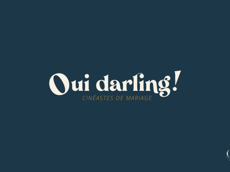 ouidarling2 logo identite visuelle oui darling videaste de mariage