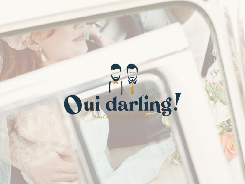 ouidarling5 logo identite visuelle oui darling videaste de mariage