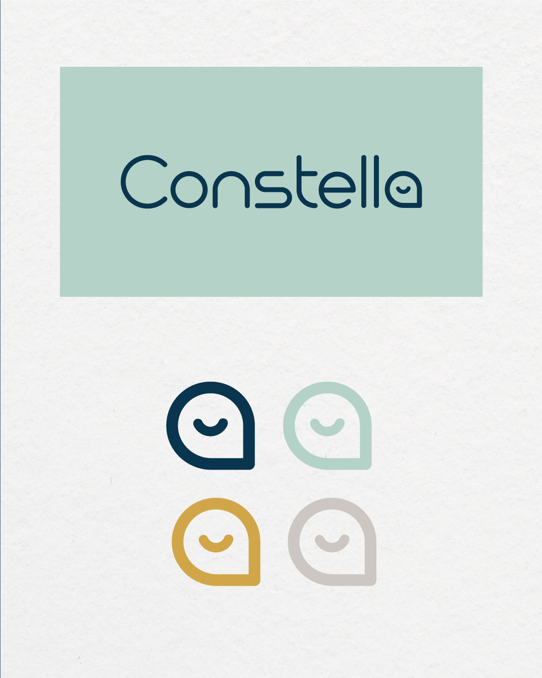 logo identite visuelle constella consultante rh formation professionnelle