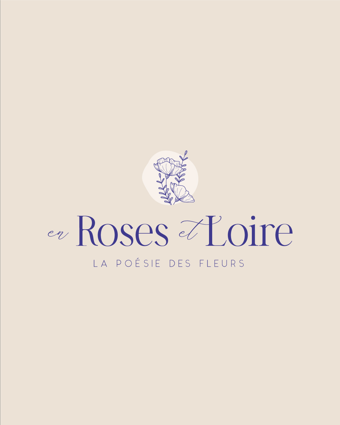 logo identite visuelle fleuriste angers