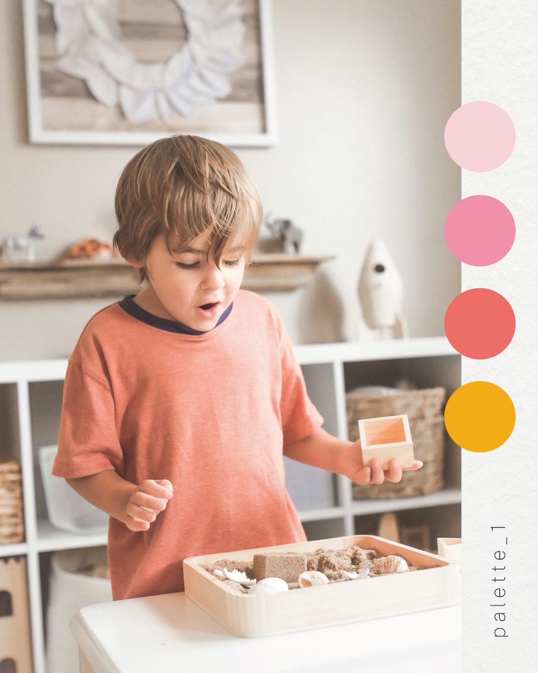 exemple palette couleur boutique magasin marque enfants jouets vetements