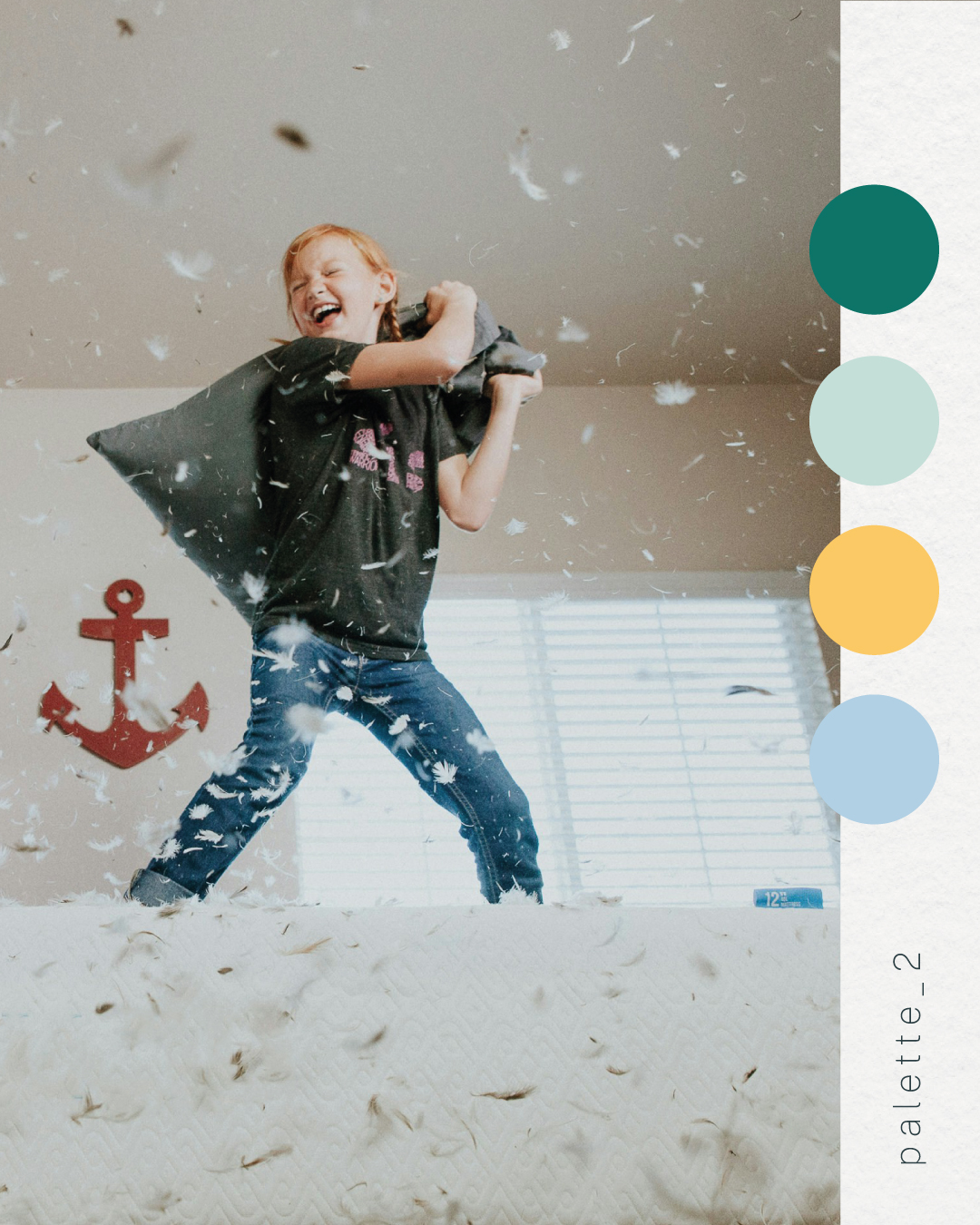 exemple palette couleur boutique magasin marque enfants jouets vetements