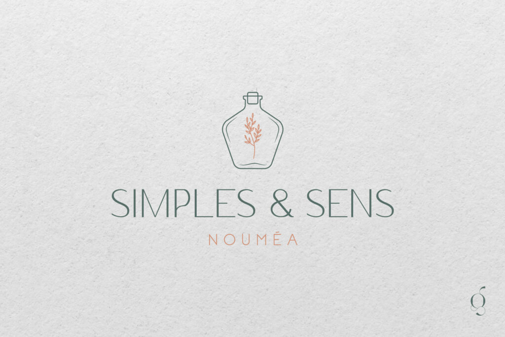 simplesetsens1 identité visuelle logo massage atelier aromathérapie nouméa nouvelle calédonie