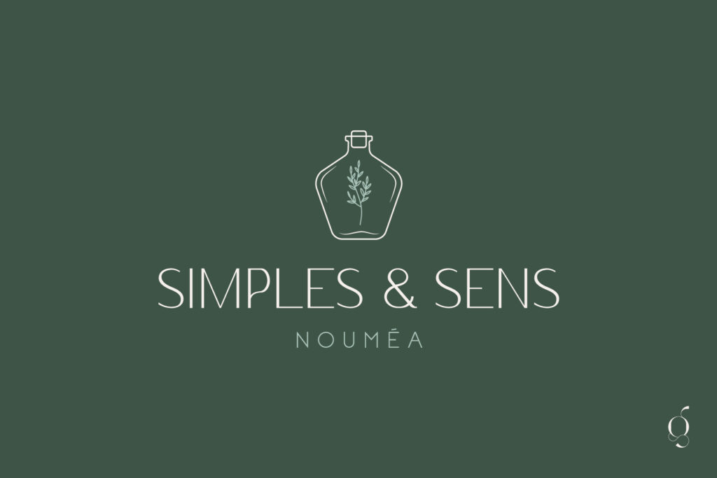 simplesetsens2 identité visuelle logo massage atelier aromathérapie nouméa nouvelle calédonie