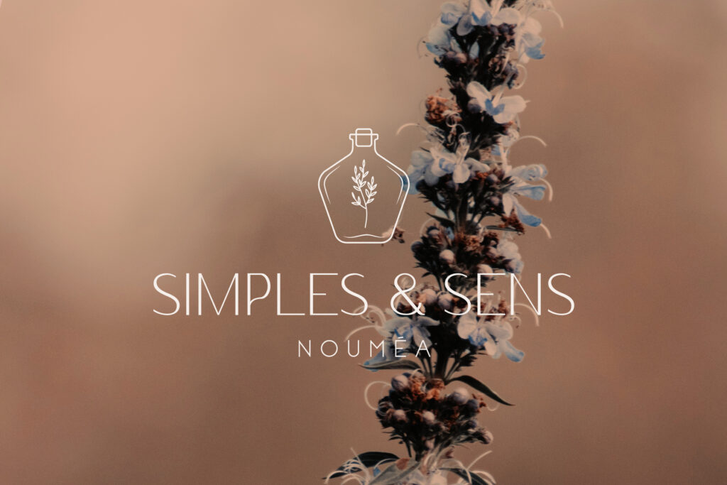 simplesetsens7 identité visuelle logo massage atelier aromathérapie nouméa nouvelle calédonie