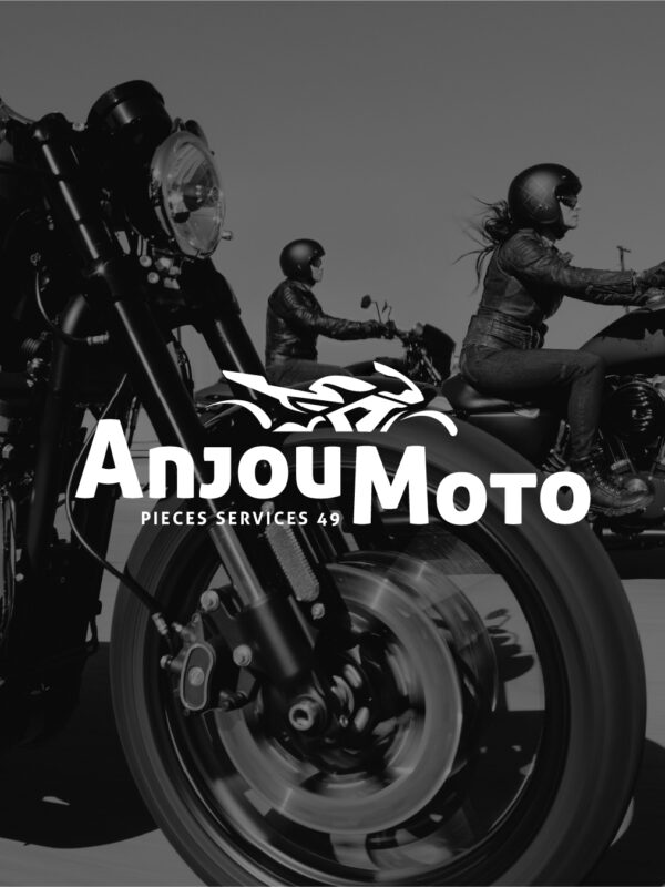 ANJOU MOTOlogos et sigles sur photo_3 logo identité visuelle anjou moto atelier vente pieces detachees 49