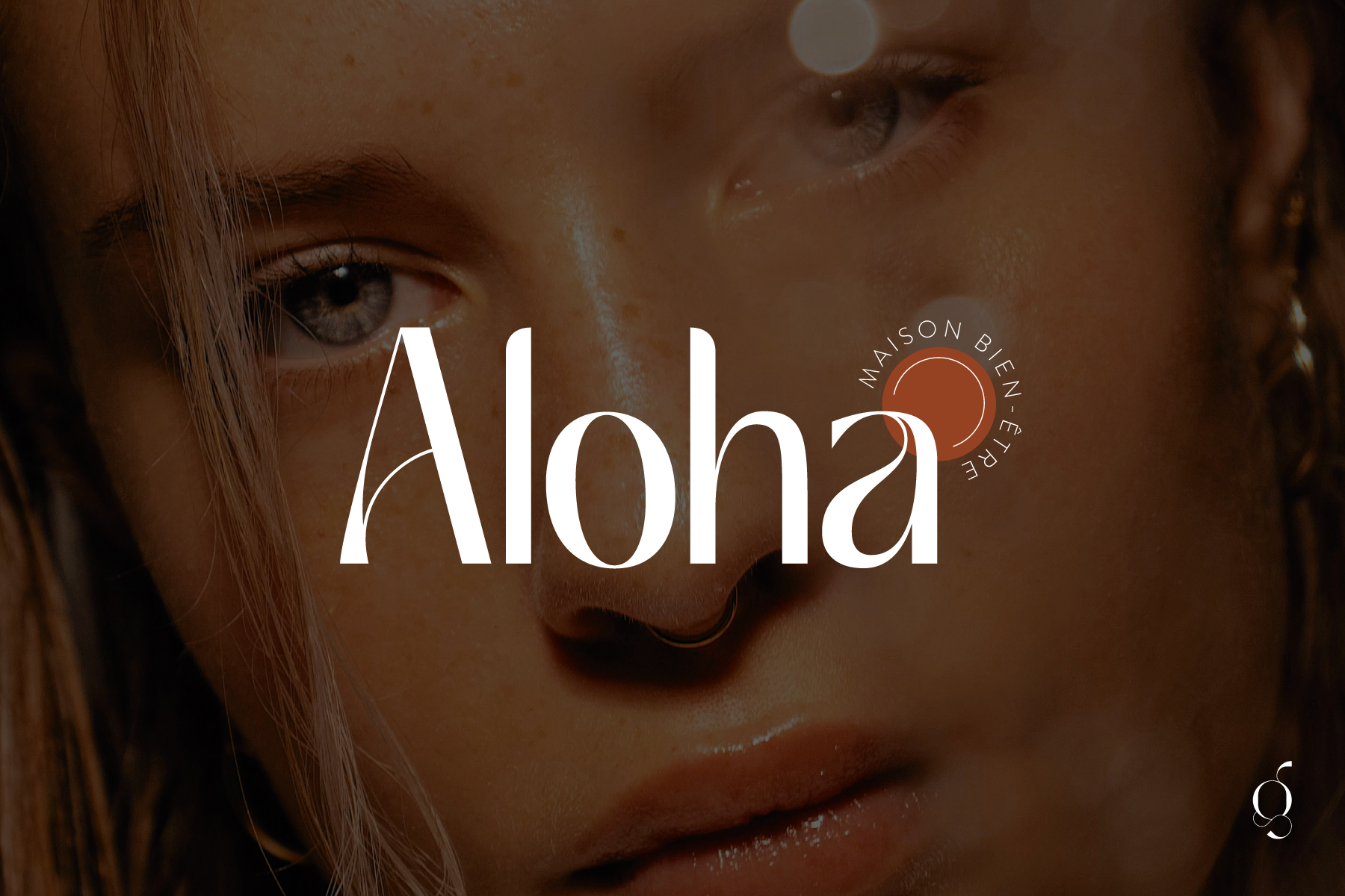 aloha institut de beauté logo identité visuelle