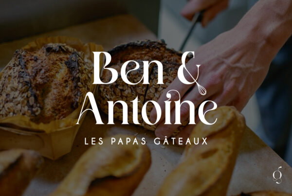 Boulangerie Patisserie ben & antoine logo identité visuelle